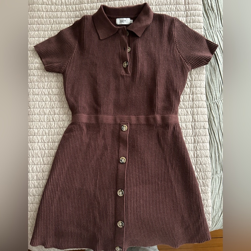 Set Active Sweater Dress